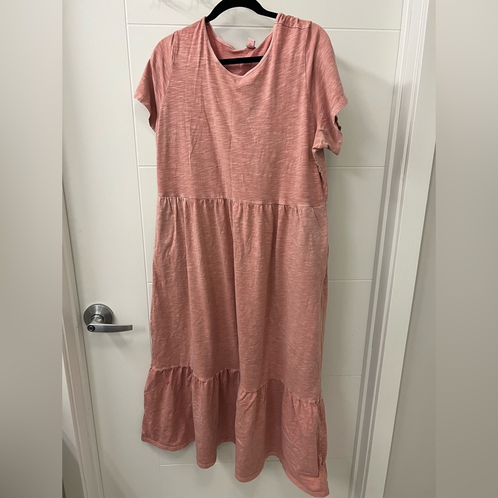 Old Navy Tiered Midi Dress